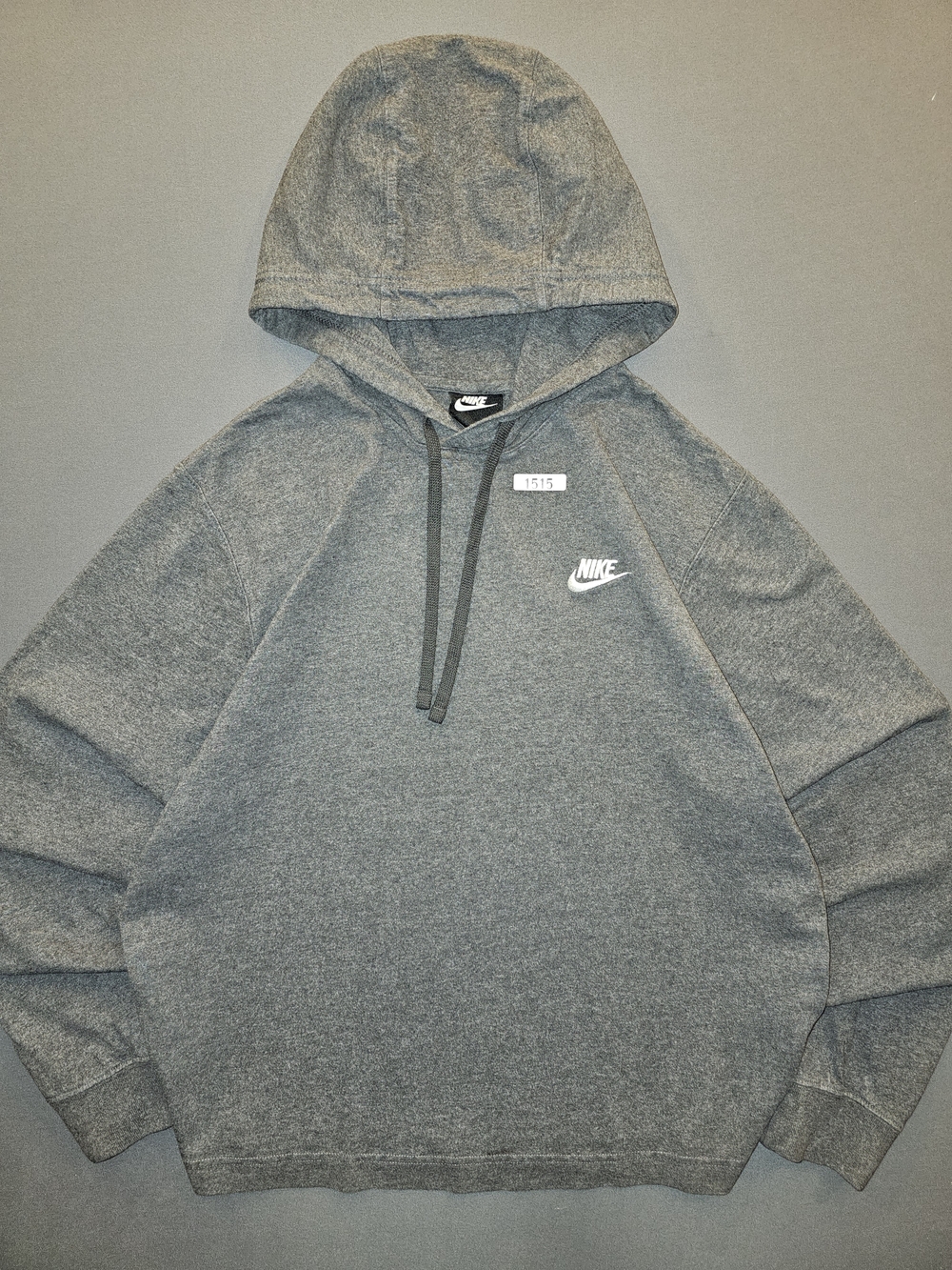 Nike Sportswear Essential Hoodie - Heather Grey Pullover - Men's/Unisex